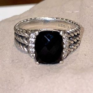 David Yurman Wheaton Petite Ring with Diamonds